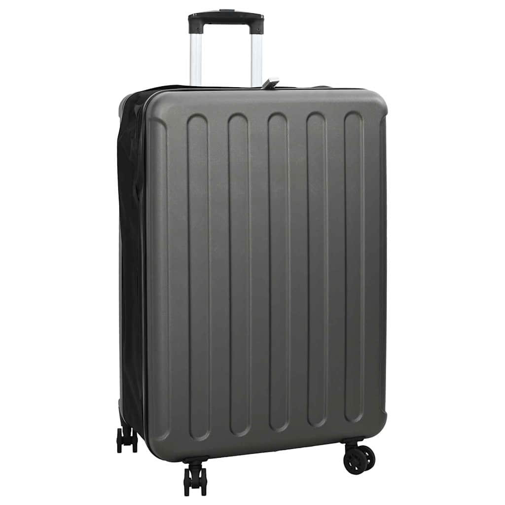 vidaXL Koffer mit Schloss Dunkelgrau 50 x 30 x 76 cm ABS Kunststoff