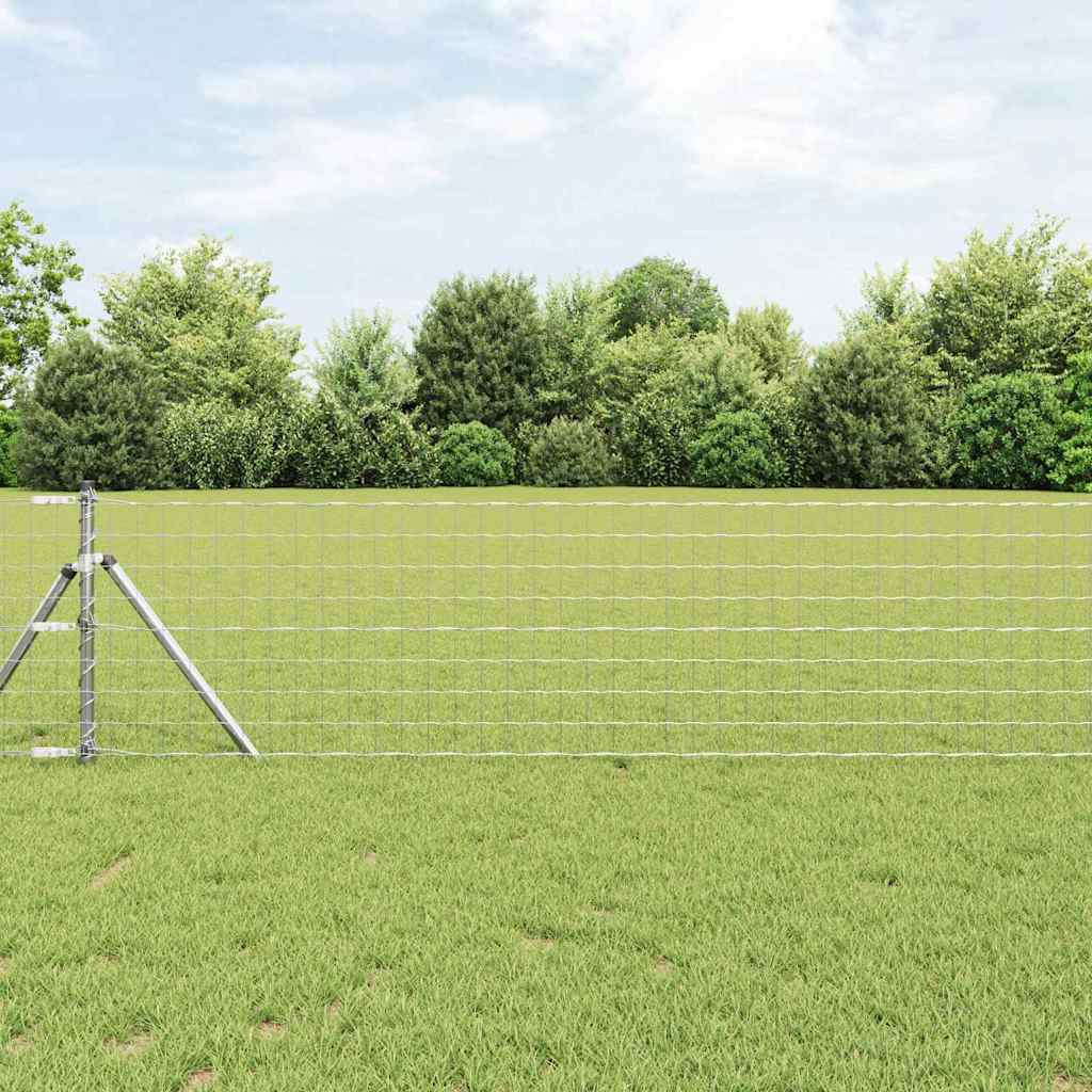 vidaXL Eurozaun 0,4 x 10 m PVC-beschichtetes Eisen