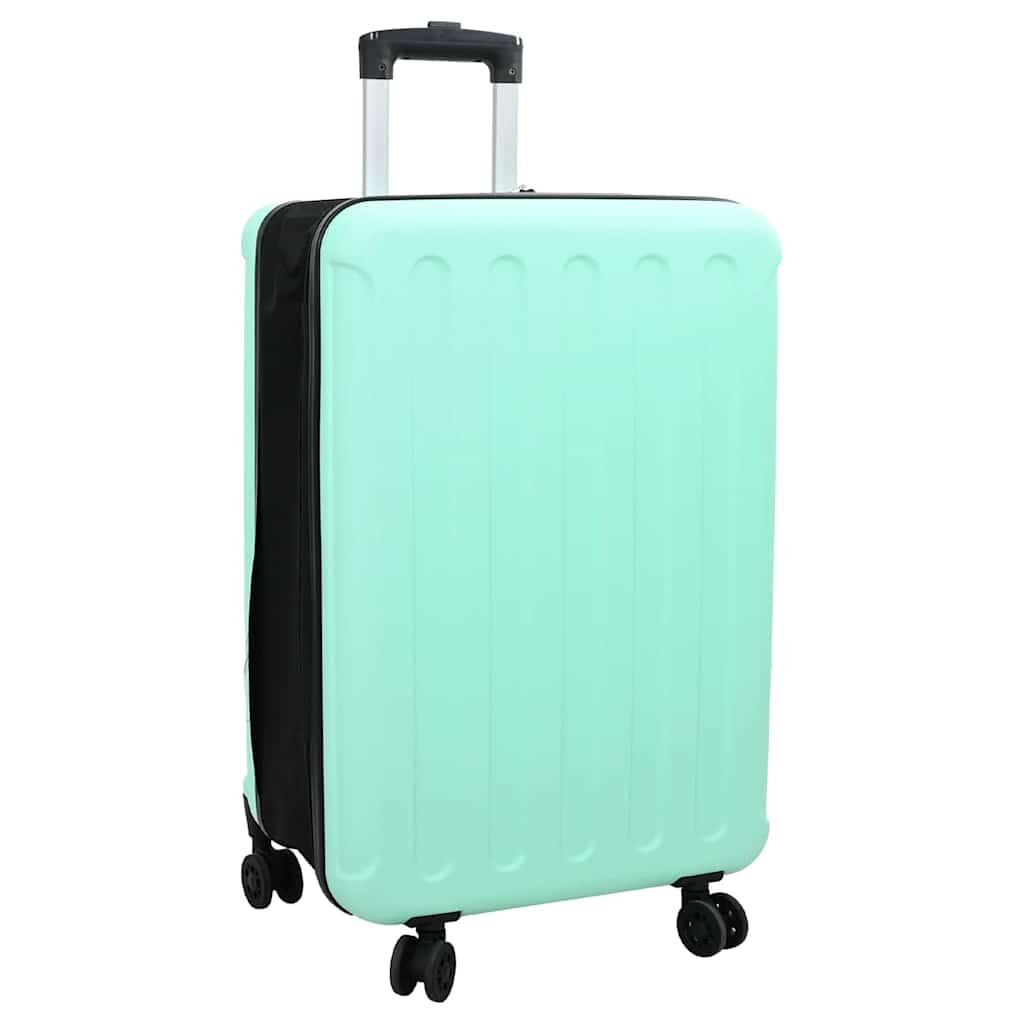 vidaXL Koffer mit Schloss Mintgrün 43 x 27 x 66 cm ABS Kunststoff