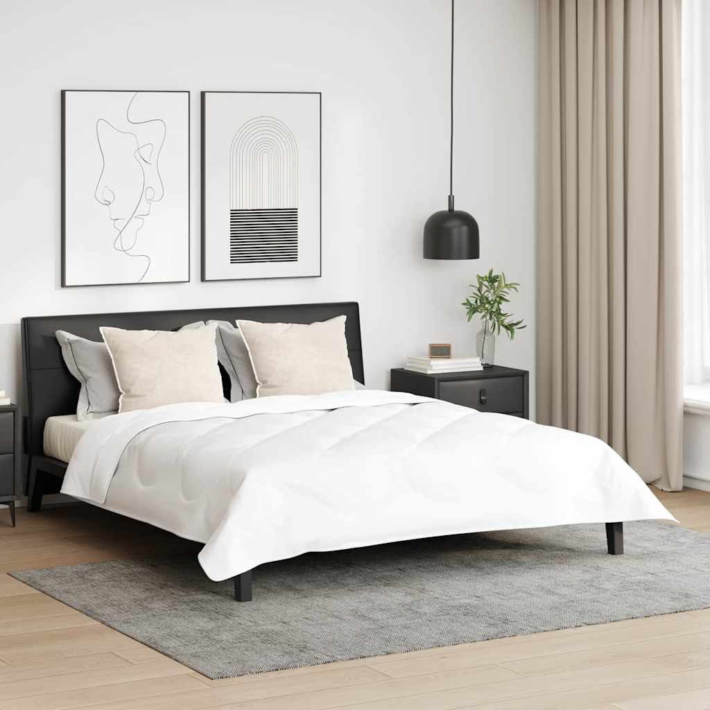 vidaXL Kopfkissen 2 pcs Weiß 70 x 52 x 20 cm Baumwolle und Polyester