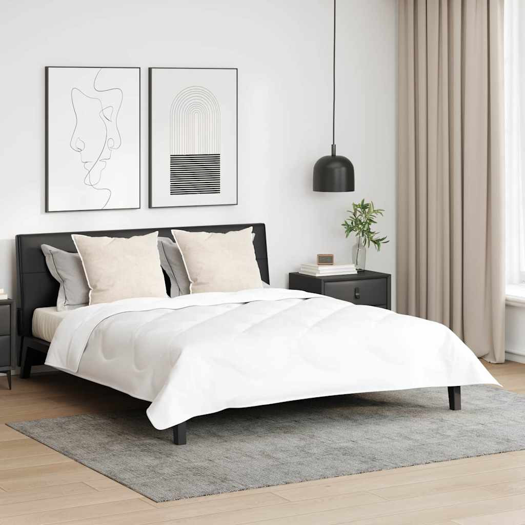vidaXL Kopfkissen 2 pcs Weiß 70 x 60 x 20 cm Baumwolle und Polyester