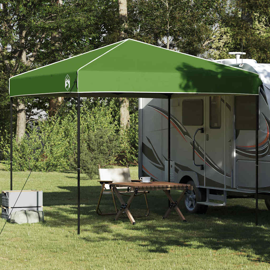 vidaXL Pavillon-Zelt Grün 243 x 243 x 251 cm Stoff
