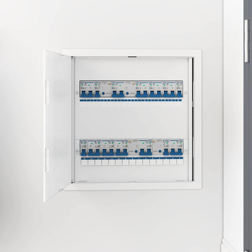 vidaXL Zugangspanels Weiß 40 x 40 cm ABS Kunststoff