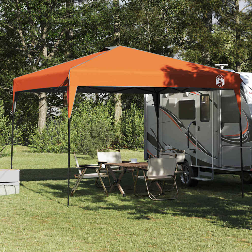 vidaXL Pavillon-Zelt Orange 290 x 290 x 251 cm Stoff