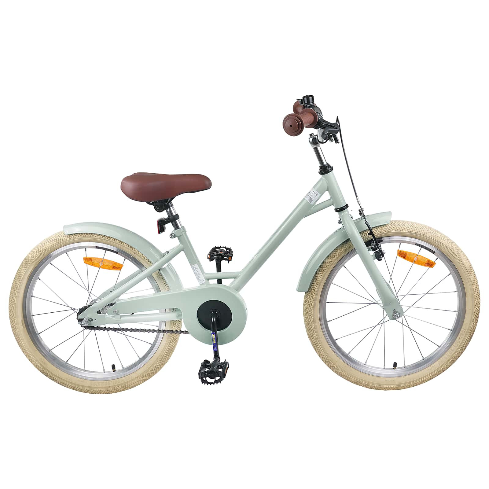 vidaXL Kinderfahrrad 20 Zoll für 6-11 Jahre alt Hellgrün