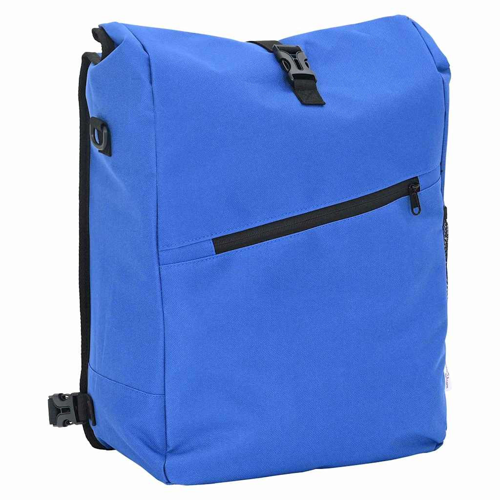 vidaXL Fahrradtasche Blau 33 x 16 x 60 cm Polyester