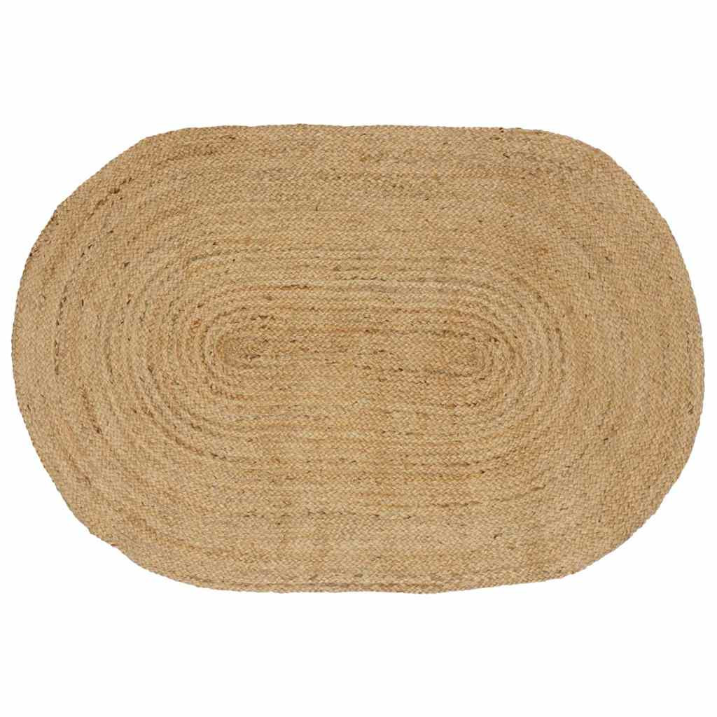 vidaXL Bereichsteppiche Natur 100 x 152 cm Jute