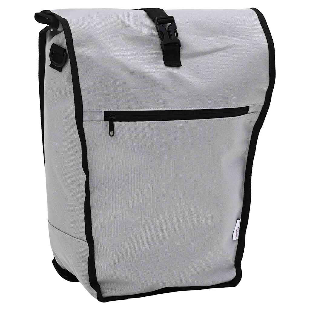 vidaXL Fahrradtasche Grau 34 x 16 x 59 cm Polyester