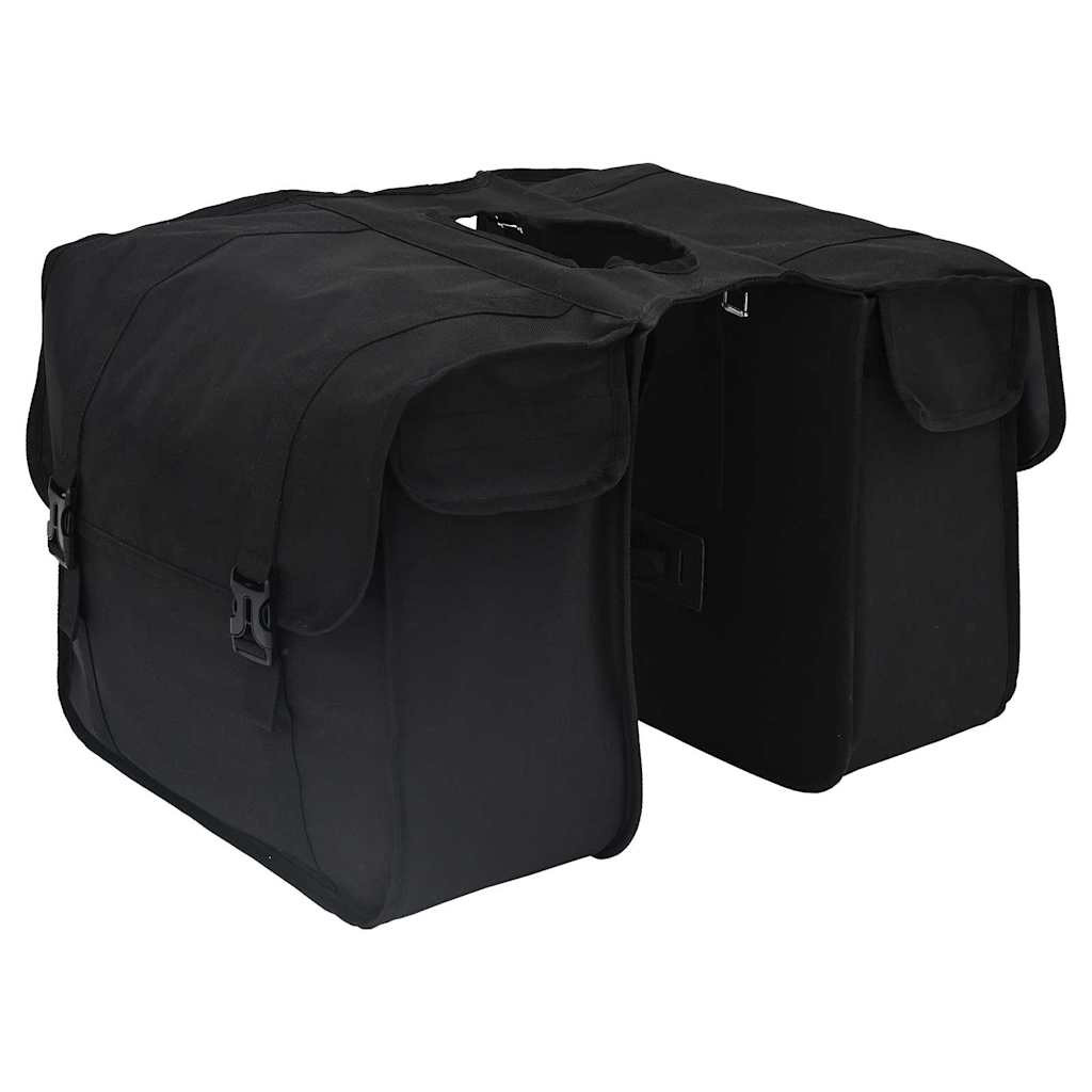 vidaXL Fahrradtasche Schwarz 40 x 18,5 x 35 cm Polyester