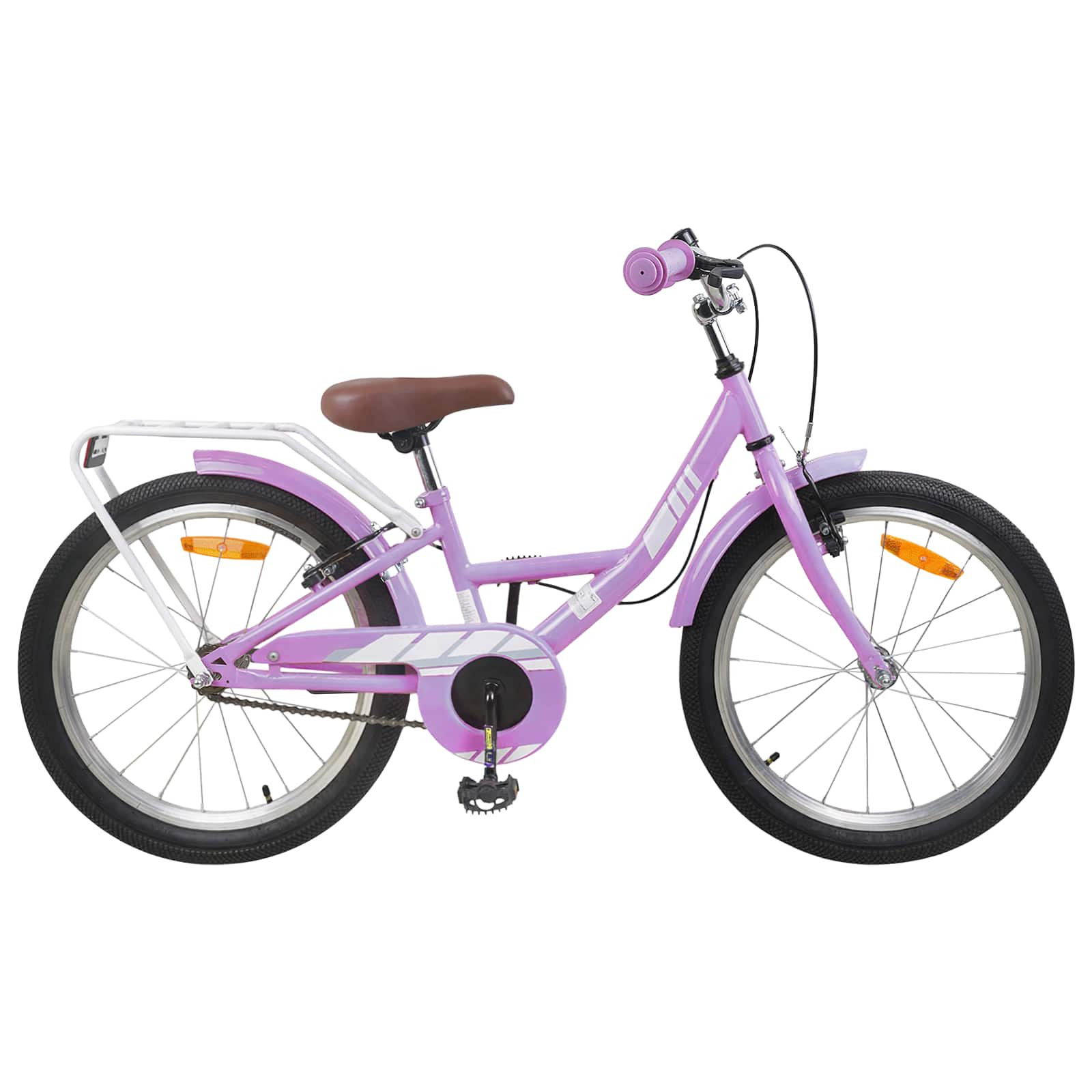 vidaXL Kinderfahrrad 20 Zoll für 6-11 Jahre alt Lila