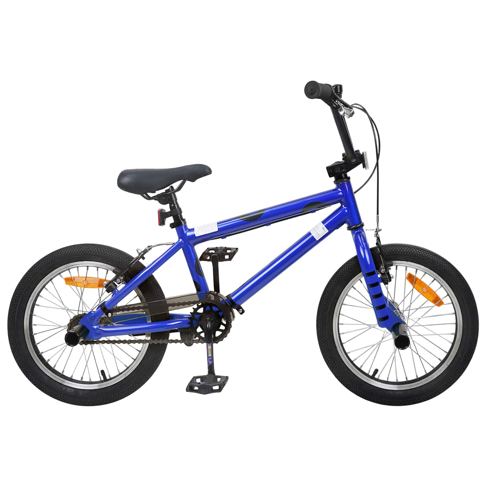 vidaXL BMX Rad 16 Zoll für 5-8 Jahre alt Dunkelblau