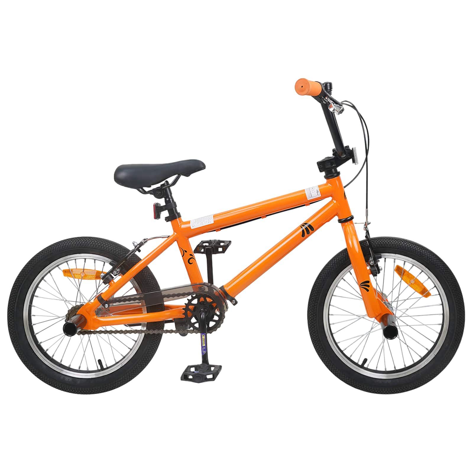 vidaXL BMX Rad 20 Zoll für über 9 Jahre alt Orange