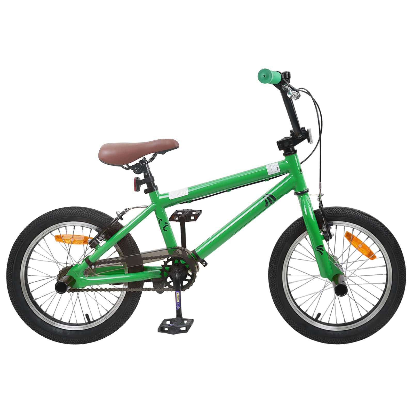 vidaXL BMX Rad 20 Zoll für über 9 Jahre alt Grün