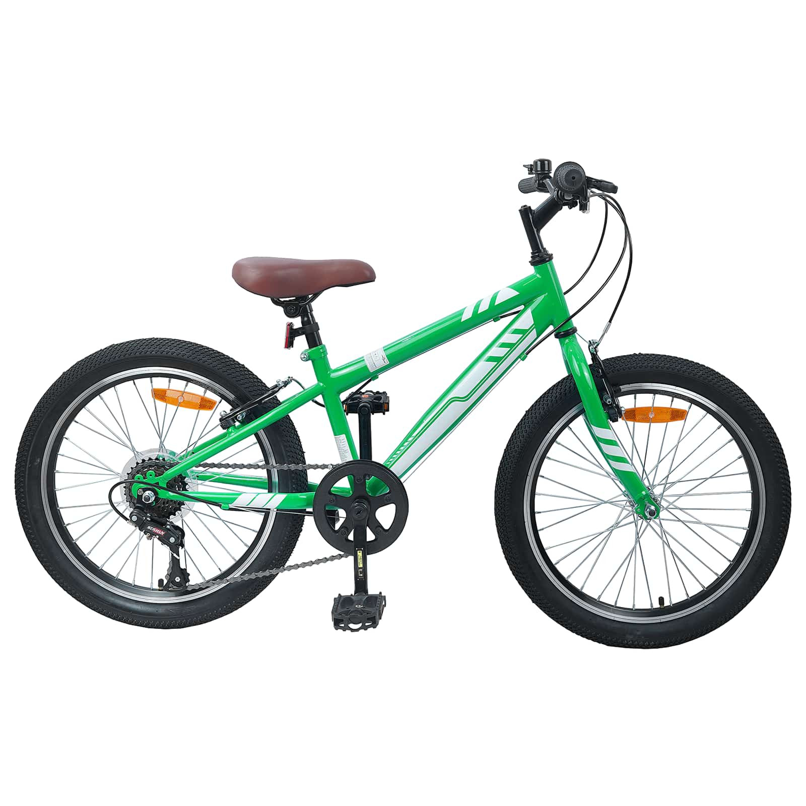 vidaXL Mountainbike 20 Zoll 6-Speed für 5-8 Jahre alt Grün