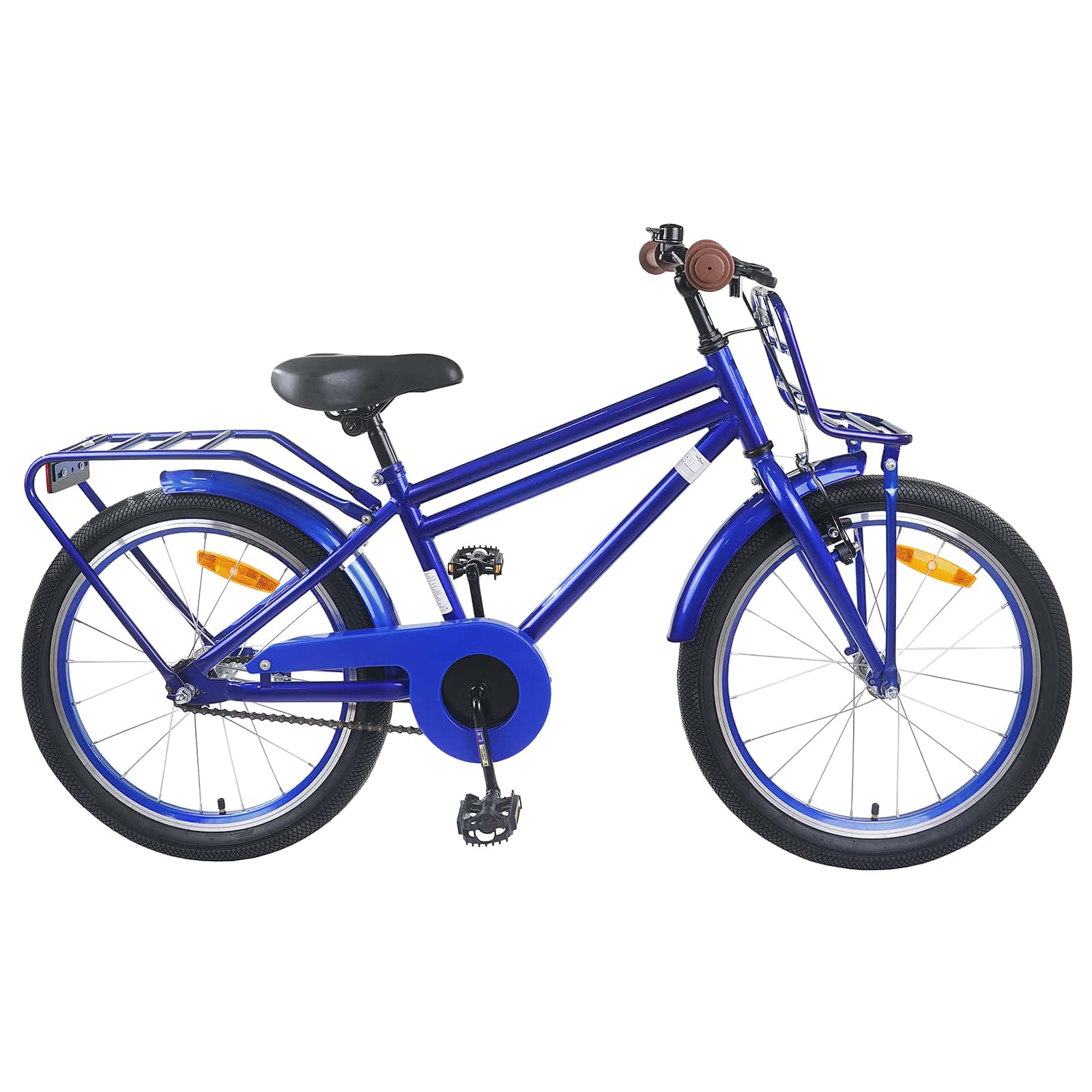 vidaXL Kinderfahrrad 22 Zoll für 7-12 Jahre alt Dunkelblau