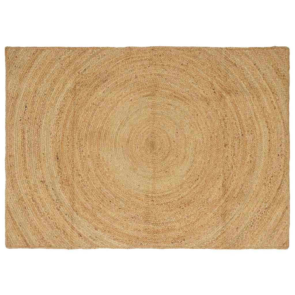 vidaXL Bereichsteppiche Natur 120 x 170 cm Jute