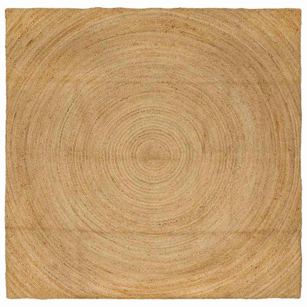 vidaXL Bereichsteppiche Natur 300 x 300 cm Jute