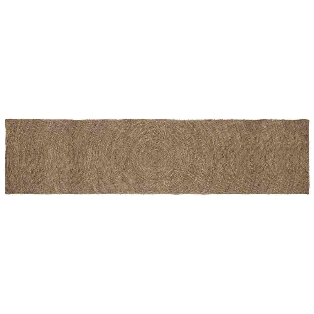 vidaXL Bereichsteppiche Grau 60 x 400 cm Jute