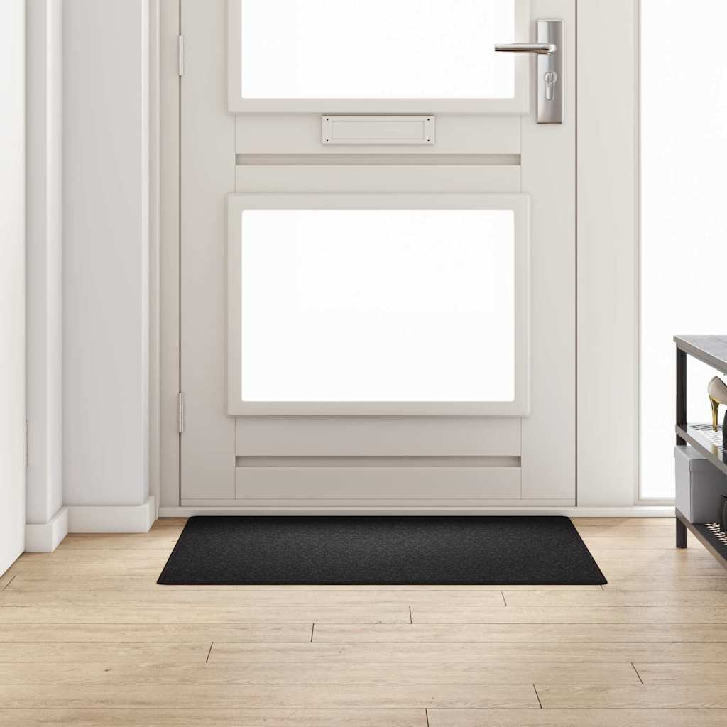 vidaXL Teppichläufer Anthrazit 100 x 100 cm 100% Polypropylen