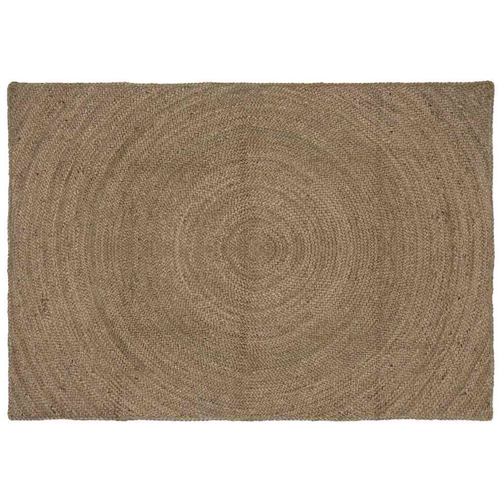 vidaXL Bereichsteppiche Grau 140 x 200 cm Jute