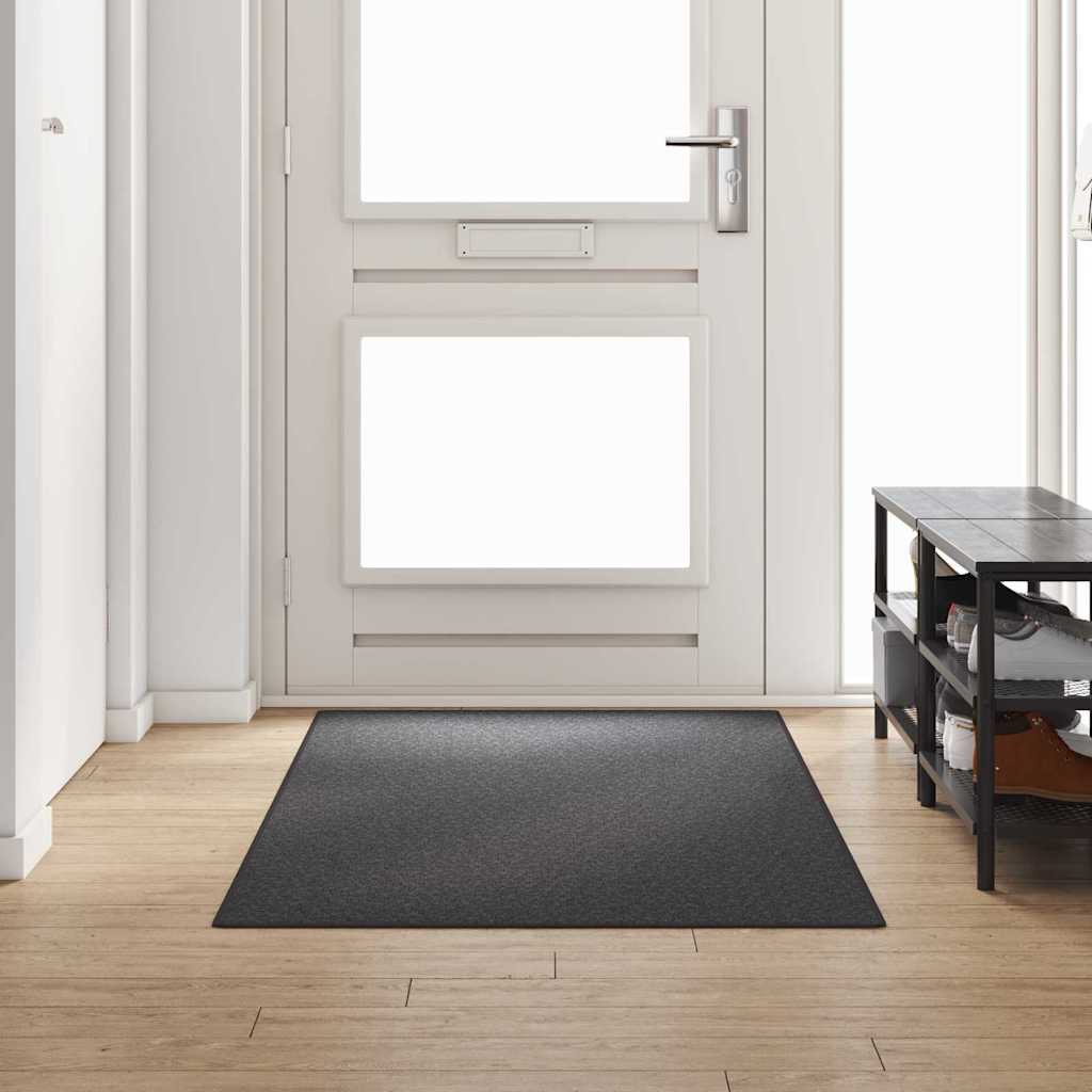 vidaXL Teppichläufer Dunkelgrau 100 x 250 cm 100% Polypropylen