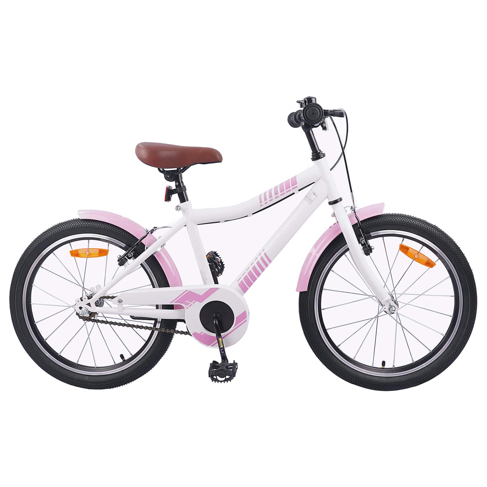 vidaXL Kinderfahrrad 20 Zoll für 6-11 Jahre alt Hellrosa