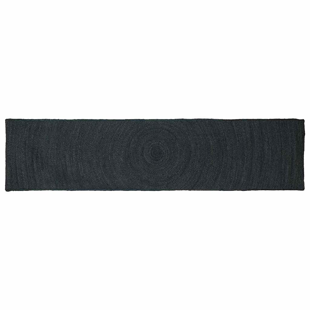 vidaXL Bereichsteppiche Dunkelgrau 60 x 300 cm Jute