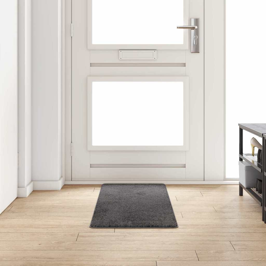 vidaXL Teppichläufer Grau 50 x 150 cm 100% Polypropylen Tuft
