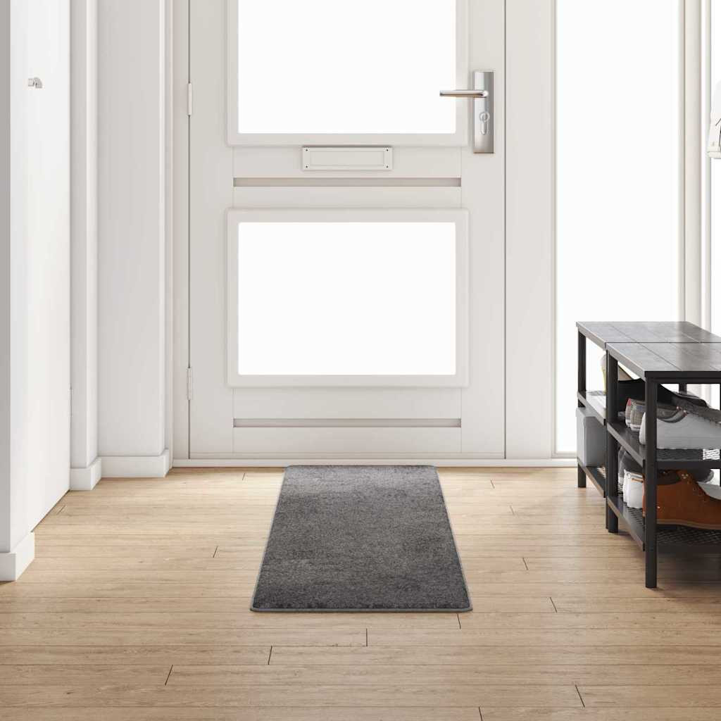 vidaXL Teppichläufer Grau 50 x 250 cm 100% Polypropylen Tuft