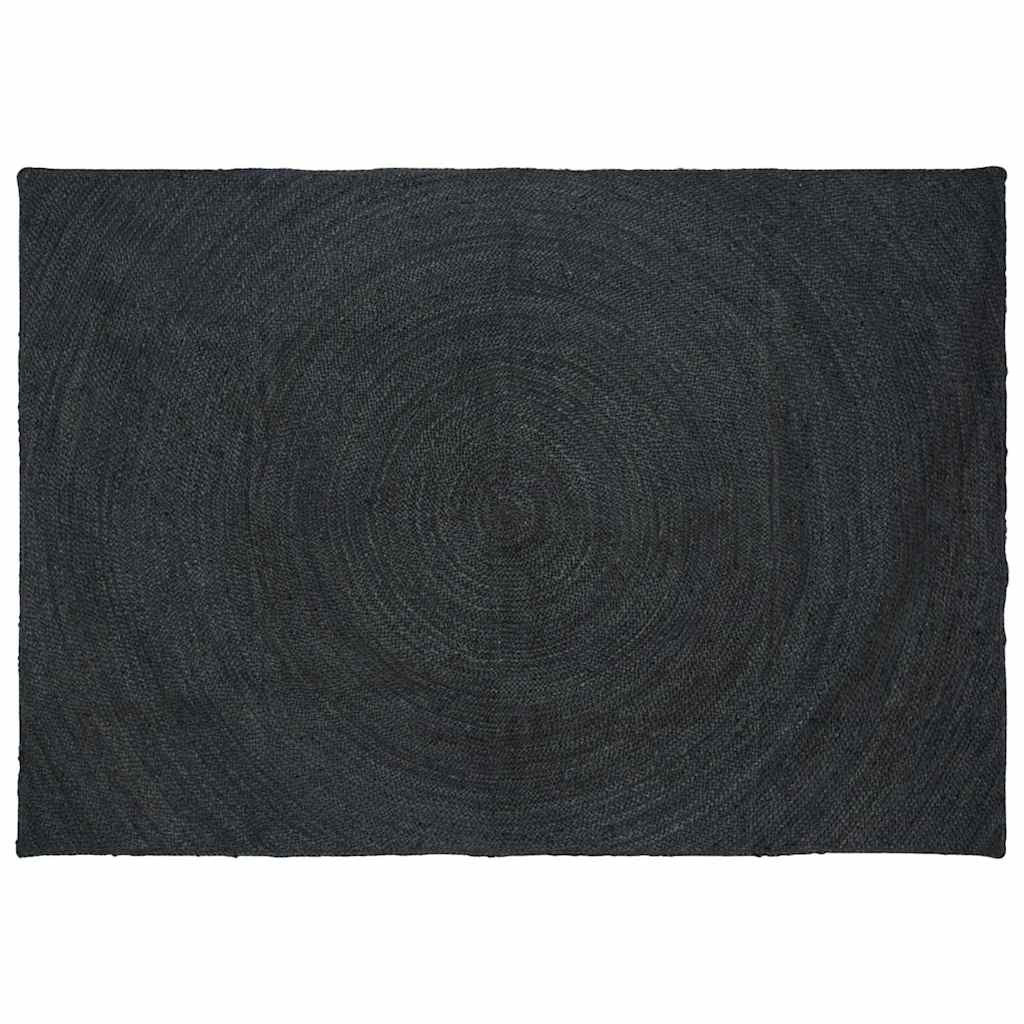 vidaXL Bereichsteppiche Dunkelgrau 160 x 230 cm Jute