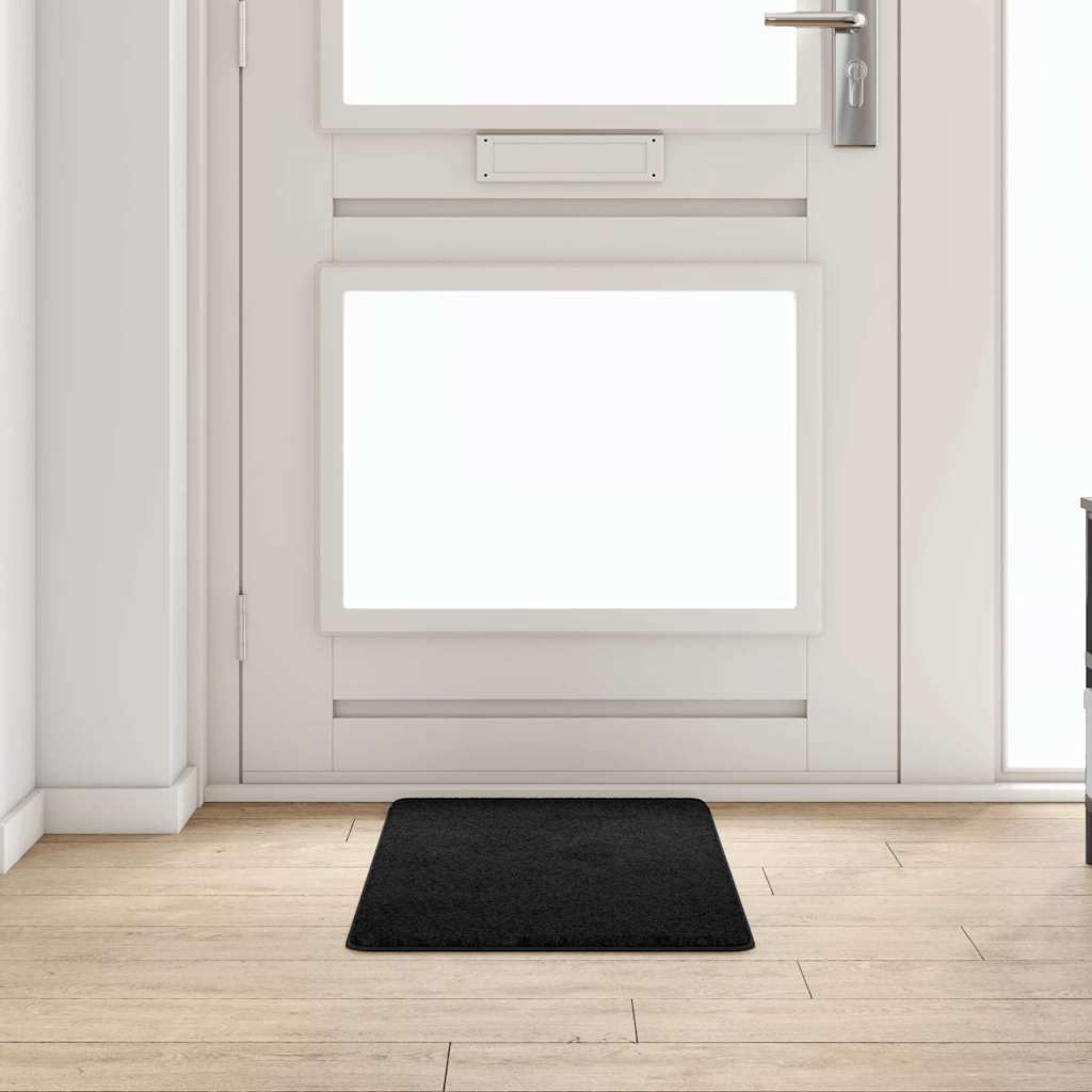 vidaXL Teppichläufer Schwarz 50 x 100 cm 100% Polypropylen Tuft