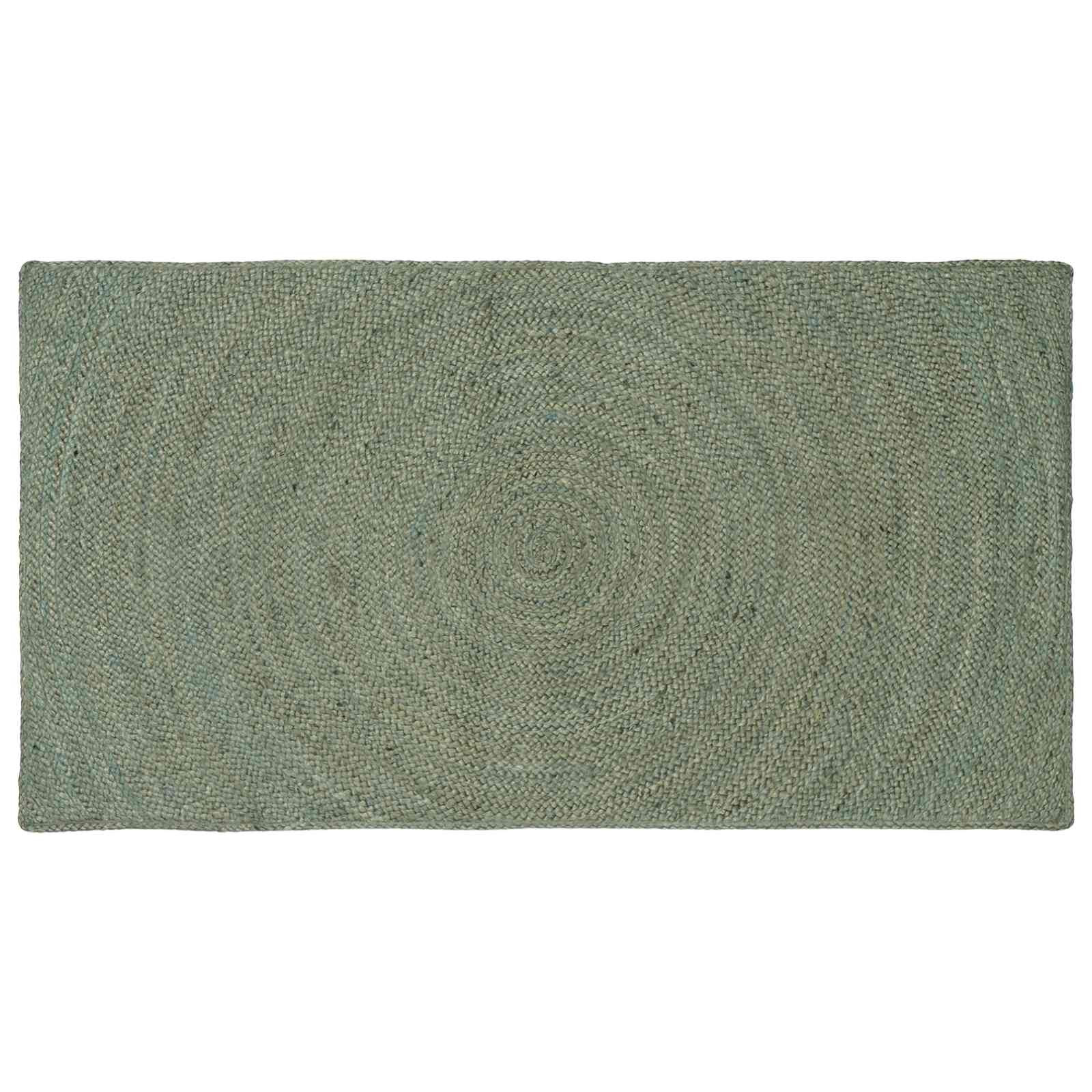 vidaXL Bereichsteppiche Olive Grün 60 x 110 cm Jute