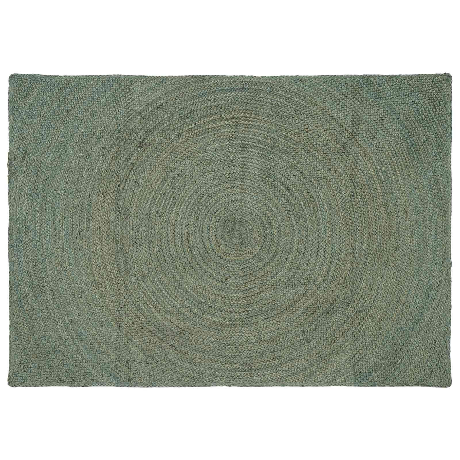 vidaXL Bereichsteppiche Olive Grün 120 x 170 cm Jute