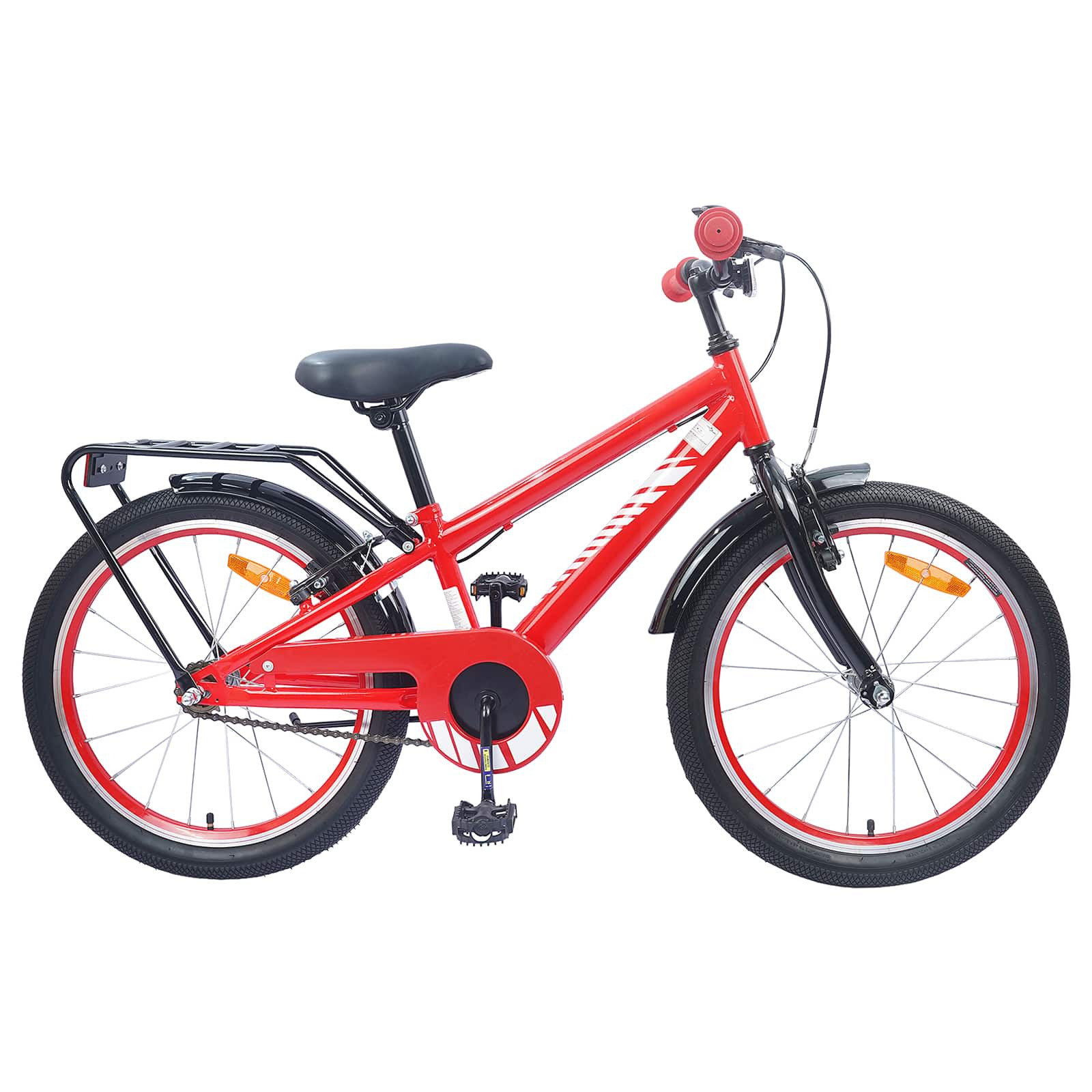 vidaXL Kinderfahrrad 20 Zoll für 6-11 Jahre alt Rot