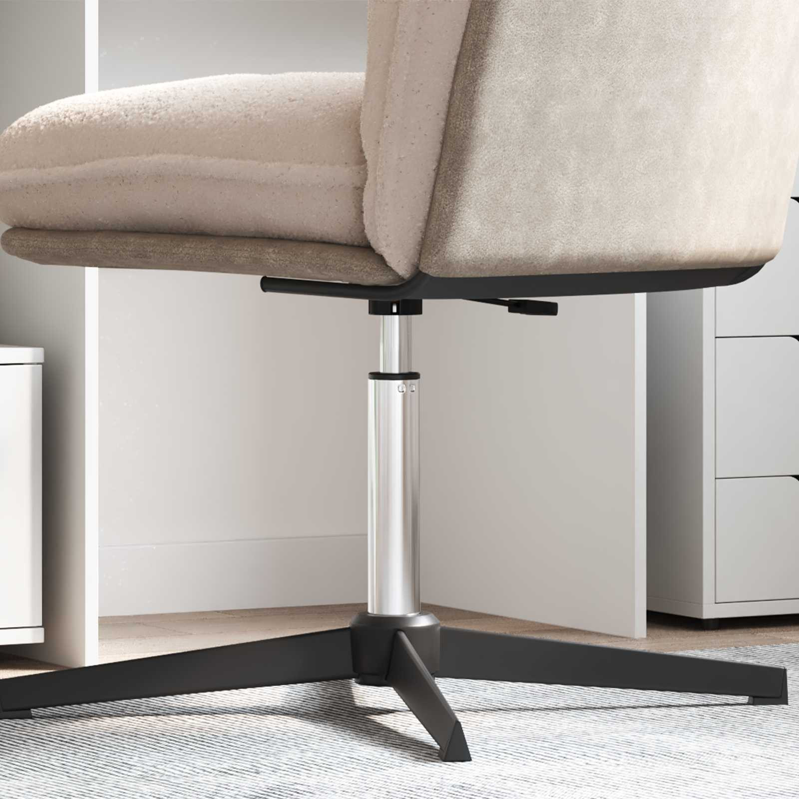 vidaXL Bürostuhl Gaszylinder Chrom 355-540 mm Eisen