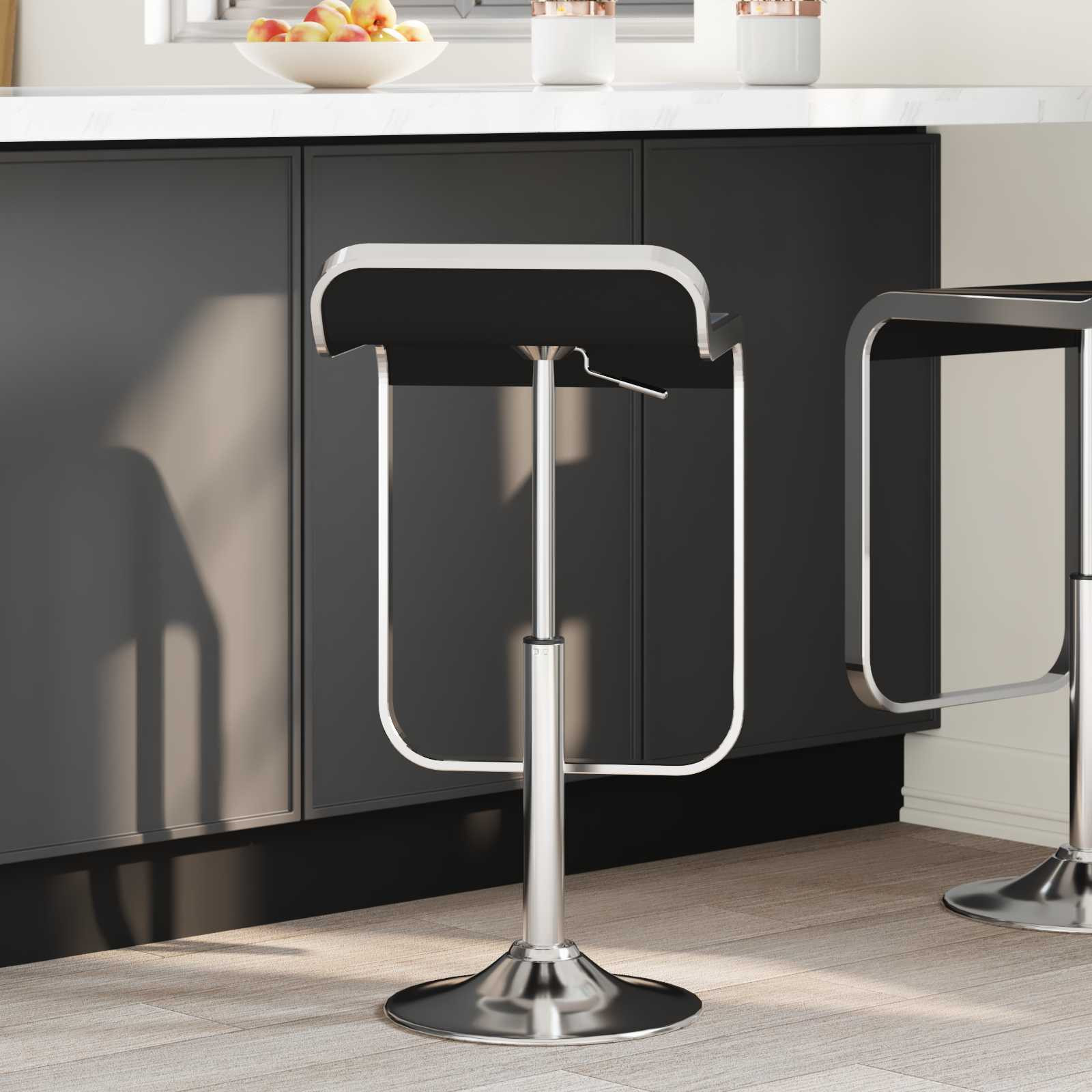 vidaXL Bürostuhl Gaszylinder Chrom 505-720 mm Eisen