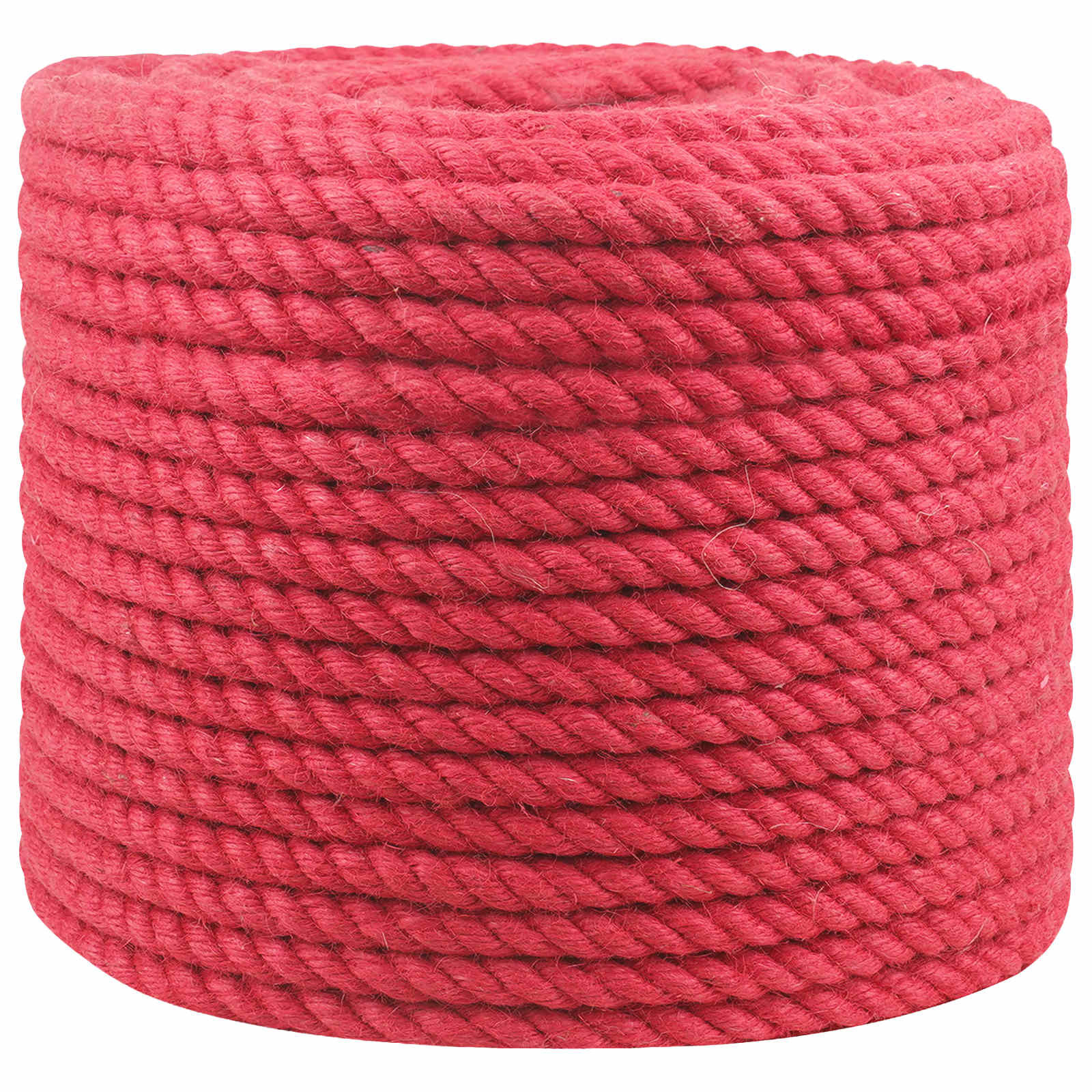 vidaXL Juteseil Rot 100% Tossa Jute
