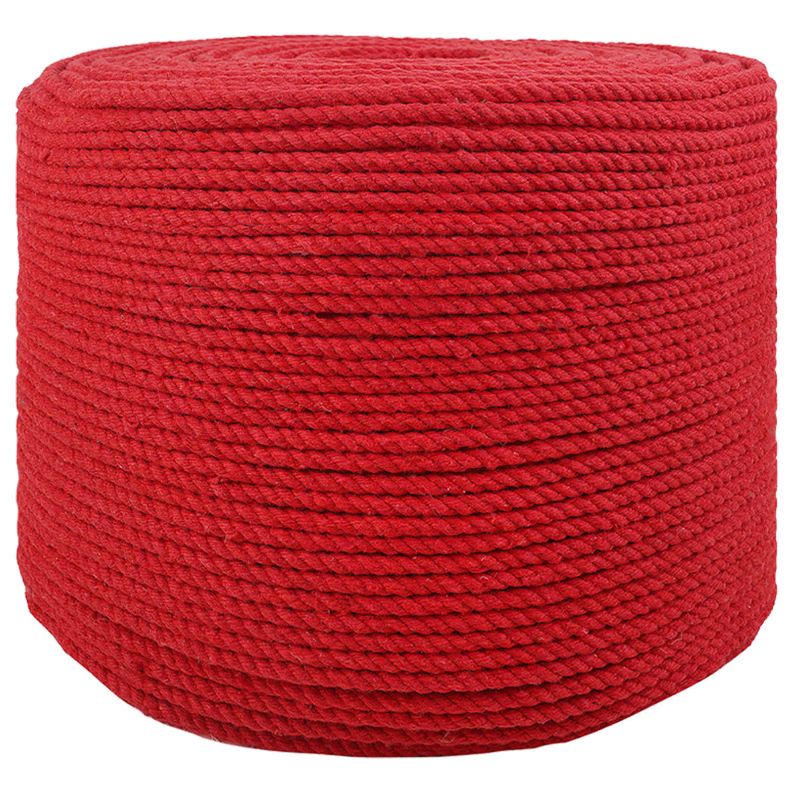 vidaXL Seil Rot 0,8 x 0,8 x 10000 cm Baumwolle