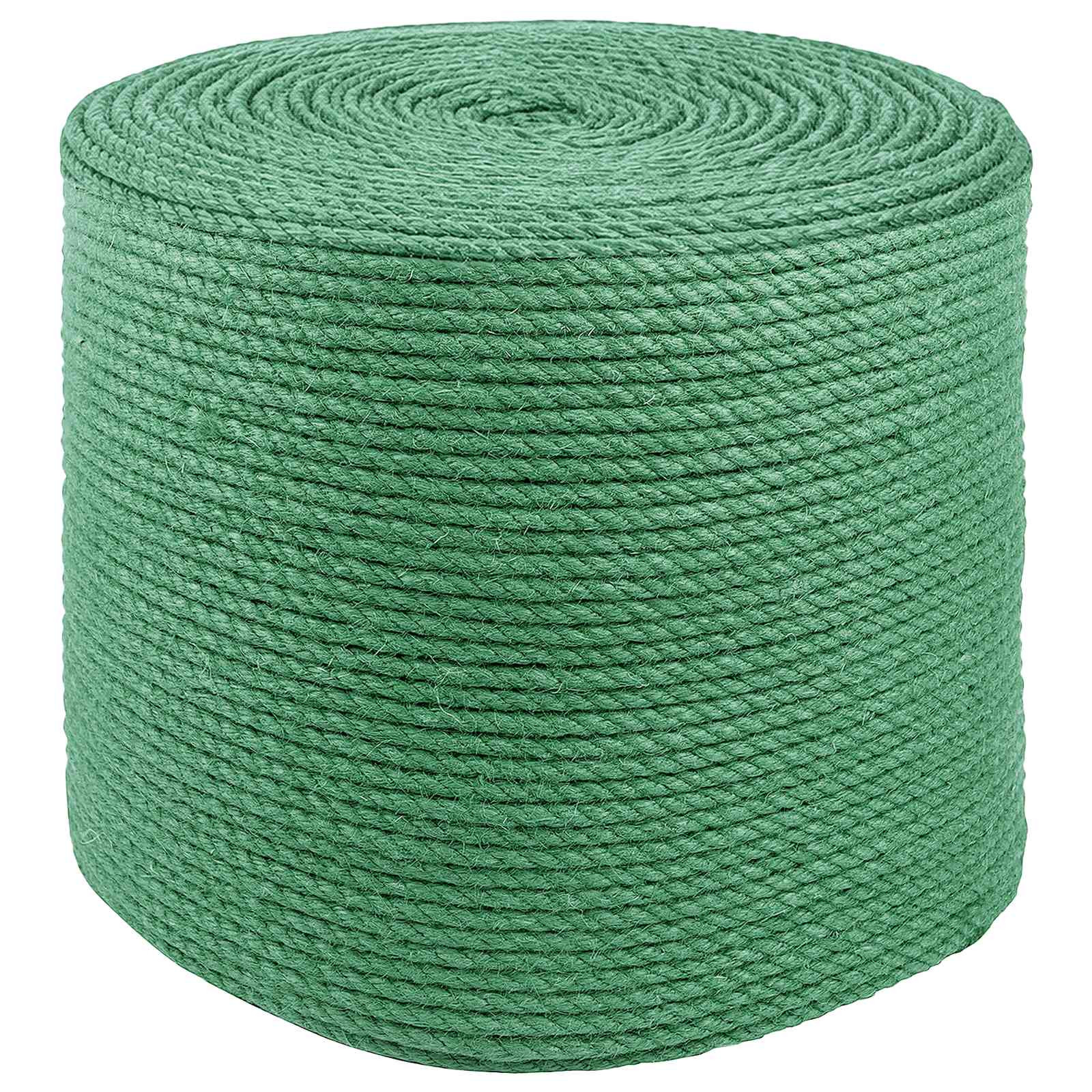 vidaXL Juteseil Grün 100% Tossa Jute