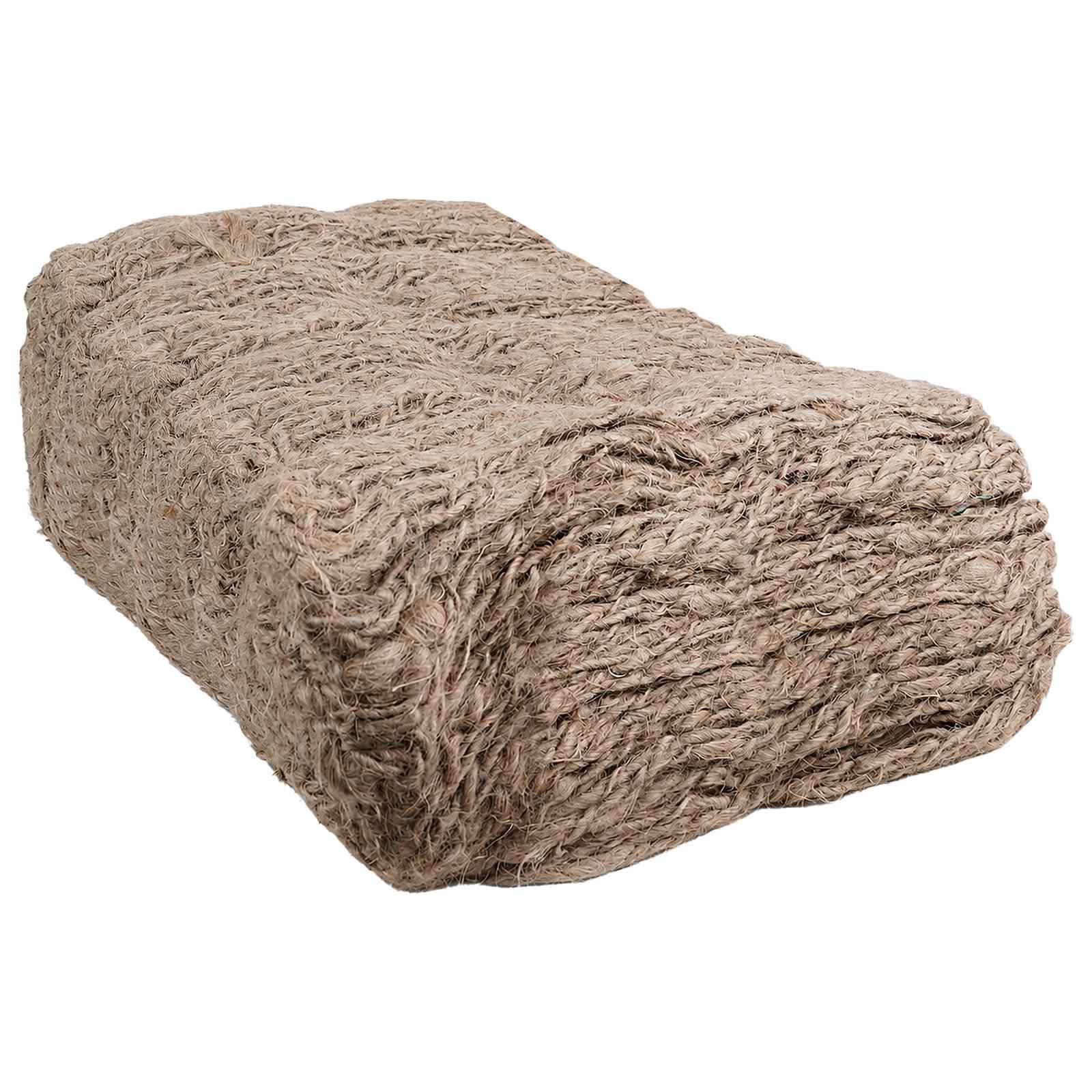 vidaXL Jute Ufermatte Natur 1,6 x 20 m 100% Tossa-Jute