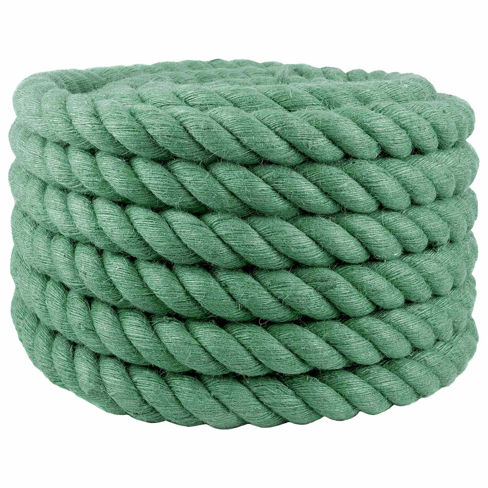 vidaXL Juteseil Grün 100% Tossa Jute