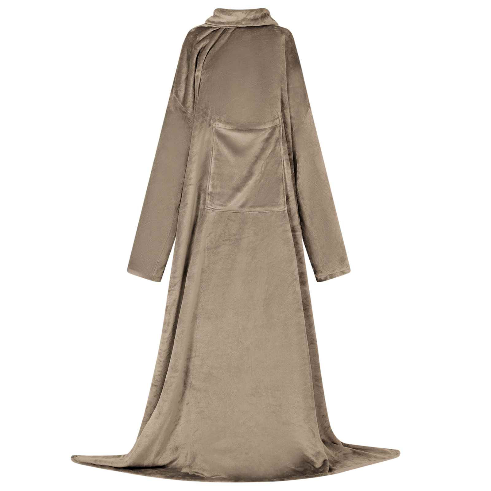vidaXL Decken-Hoodie Kamel F Flanell
