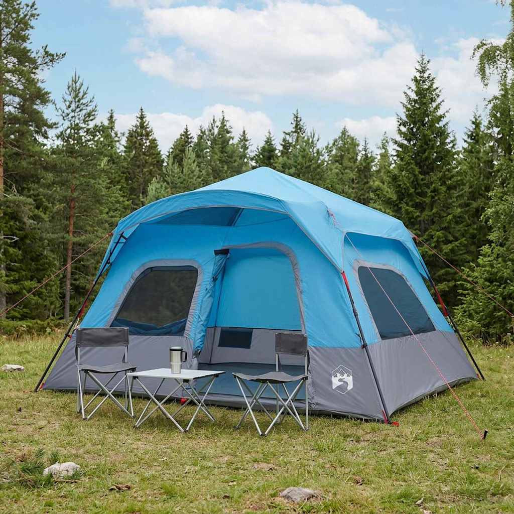 vidaXL Sofort Zelt Blau 340 x 280 x 190 cm