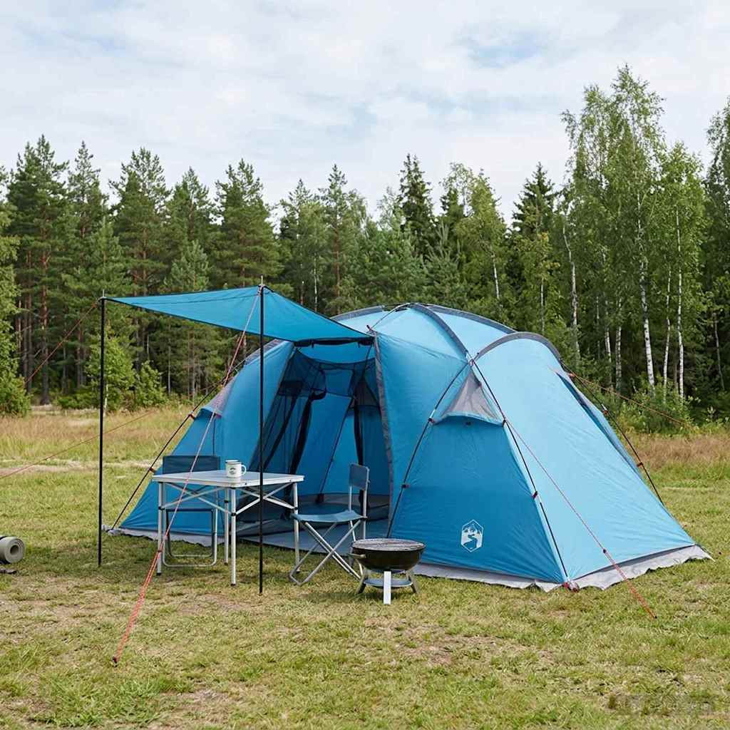 vidaXL Tunnelzelt Blau 520 x 260 x 175 cm