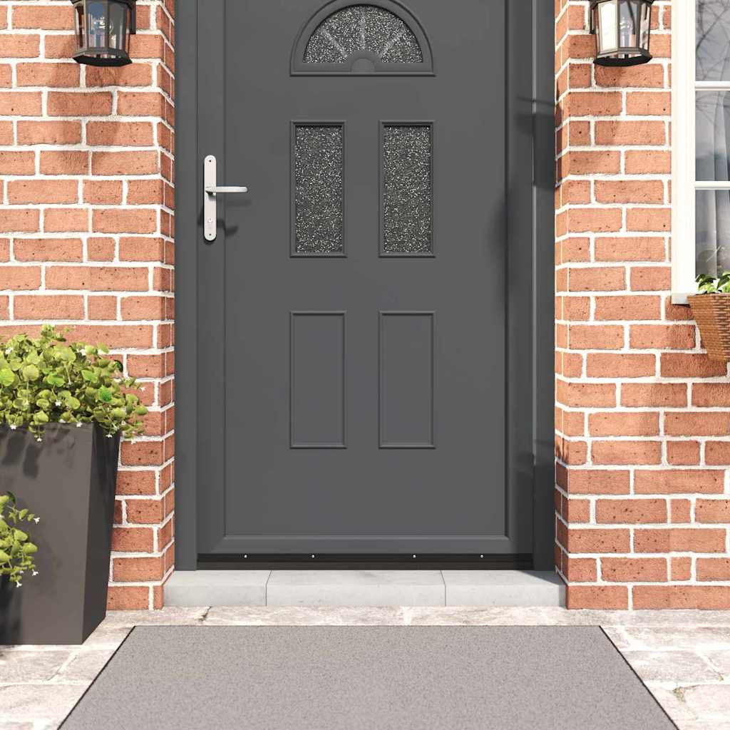 vidaXL Aufsteck Türbürstendichtungen 6 pcs Schwarz 100 cm