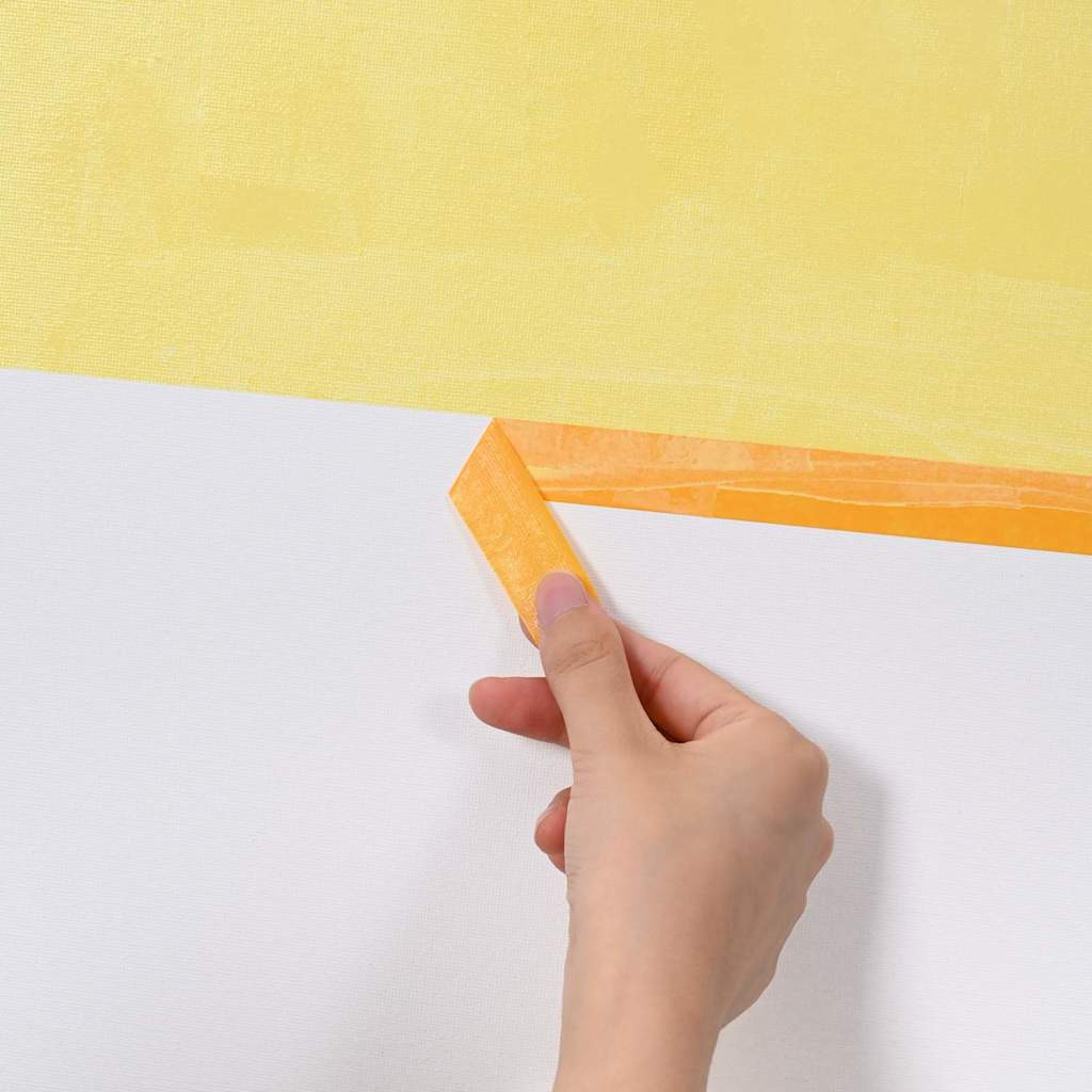 vidaXL Malerklebebänder 6 pcs Gelb 25mm x 50m Papier