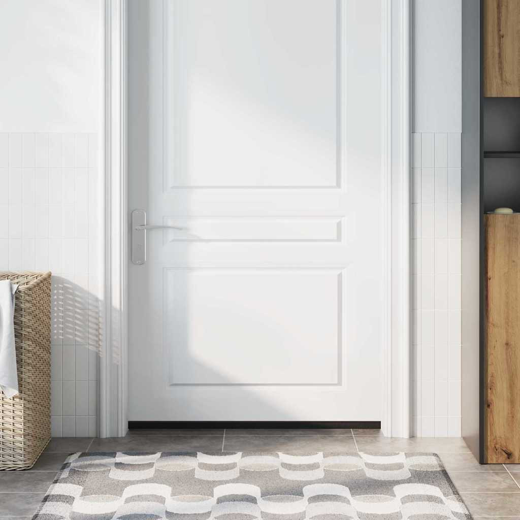 vidaXL Selbstklebende Türbürstendichtungen 6 pcs Braun 100 cm