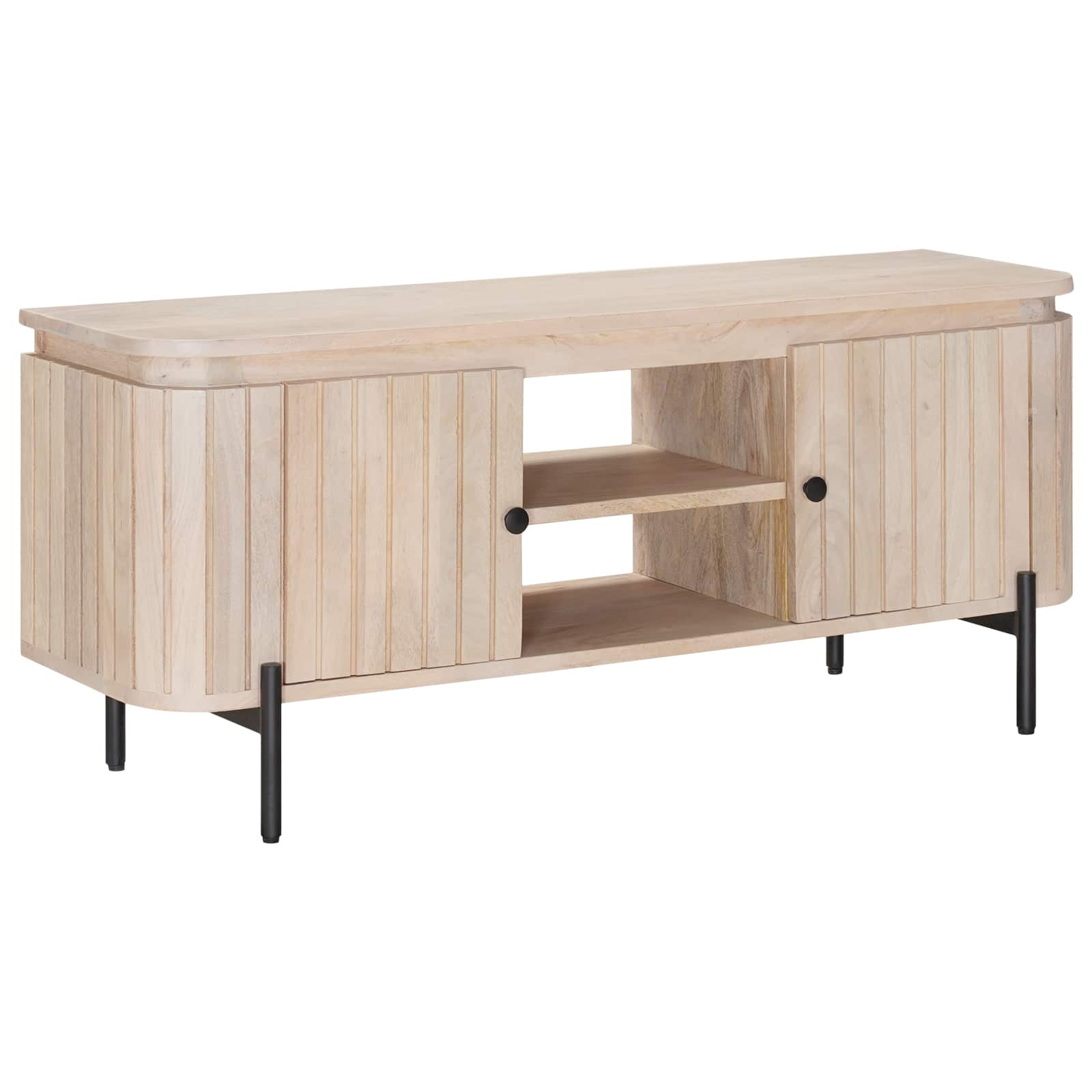 vidaXL TV-Schränk mit Regal mit Speicher mit Tür 105 x 30 x 45 cm