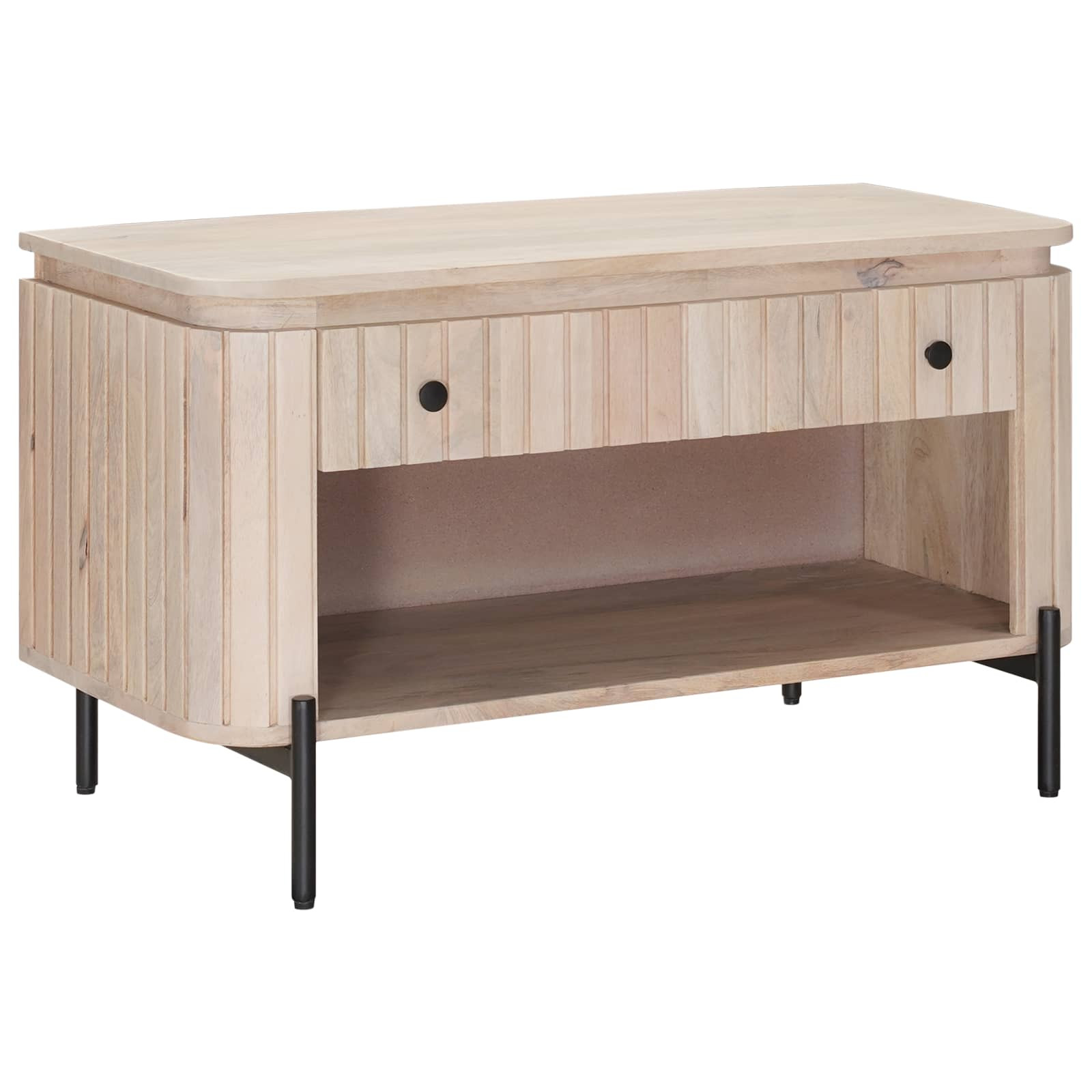 vidaXL Schuhbank mit Schubladen mit Regal mit Speicher 85 x 37 x 48 cm