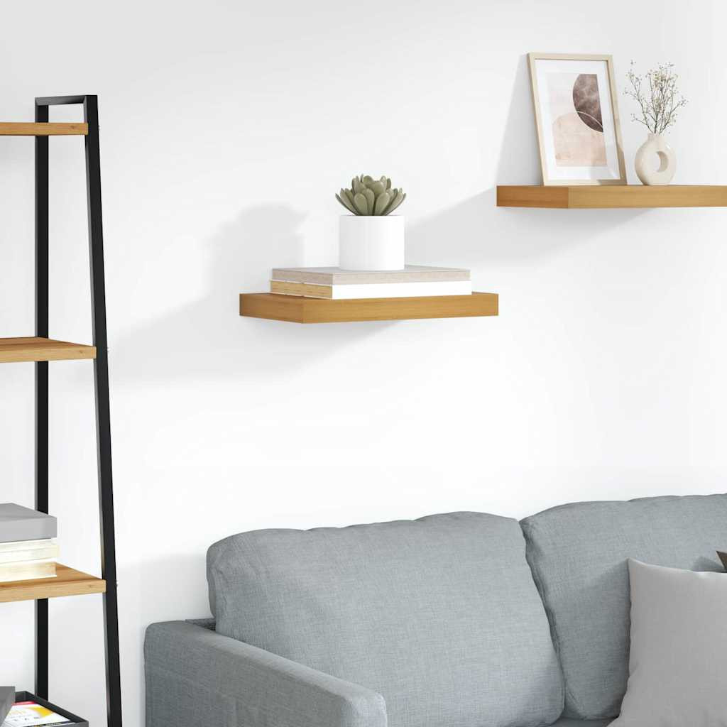 vidaXL Wandregal Wandhalterung Braun 40 x 23,5 x 3,8 cm Holzwerkstoff